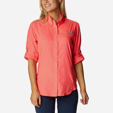 Load image into Gallery viewer, Áo Sơ Mi Dài Tay Chống Nắng Nữ Columbia Womens Tamiami™ II - Cam San Hô - Supersports Vietnam
