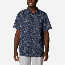 Load image into Gallery viewer, Áo Sơ Mi Ngắn Tay Chống Nắng Nam Columbia Super Slack Tide™ Camp - Xanh Navy - Supersports Vietnam