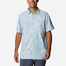 Load image into Gallery viewer, Áo Sơ Mi Ngắn Tay Chống Nắng Nam Columbia Super Slack Tide™ Camp - Xanh Dương - Supersports Vietnam