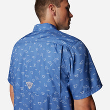 Load image into Gallery viewer, Áo Sơ Mi Tay Ngắn Nam Columbia Super Slack Tide™ Camp - Xanh Dương - Supersports Vietnam