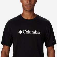 Load image into Gallery viewer, Áo Thun Ngắn Tay Nam Columbia Csc Basic Logo™ - Đen - Supersports Vietnam