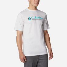 Load image into Gallery viewer, Áo Thun Ngắn Tay Nam Columbia Csc Basic Logo™ - Trắng - Supersports Vietnam