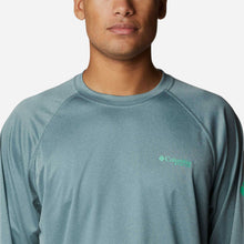 Load image into Gallery viewer, Áo Thun Dài Tay Chống Nắng Nam Columbia Pfg Terminal Tackle™ Heather - Xanh Mint - Supersports Vietnam