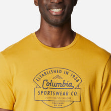 Tải hình ảnh vào trình xem Thư viện, Áo Thun Ngắn Tay Nam Columbia Rapid Ridge™ Graphic - Vàng - Supersports Vietnam