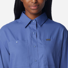 Load image into Gallery viewer, Áo Sơ Mi Tay Dài Nữ Columbia Silver Ridge Utility™ Longsleeve - Xanh Dương - Supersports Vietnam