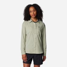 Load image into Gallery viewer, Áo Sơ Mi Dài Tay Nữ Columbia Silver Ridge Utility™ Long Sleeve - Xanh Mint - Supersports Vietnam