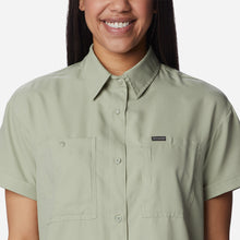 Load image into Gallery viewer, Áo Sơ Mi Tay Ngắn Nữ Columbia Silver Ridge Utility™ Short Sleeve - Xanh Lá - Supersports Vietnam