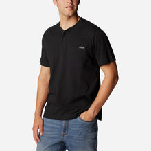 Tải hình ảnh vào trình xem Thư viện, Áo Thun Nam Columbia Landroamer™ Sleeve Henley - Đen - Supersports Vietnam