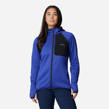 Load image into Gallery viewer, Áo Khoác Nữ Columbia Triple Canyon™ Grid Fleece Hooded Fz - Xanh Dương - Supersports Vietnam