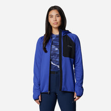 Load image into Gallery viewer, Áo Khoác Nữ Columbia Triple Canyon™ Grid Fleece Hooded Fz - Xanh Dương - Supersports Vietnam