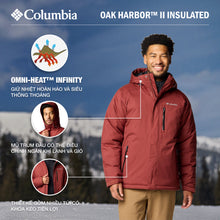 Tải hình ảnh vào trình xem Thư viện, Áo Khoác Nam Columbia Oak Harbor™ Ii Insulated - Đỏ - Supersports Vietnam