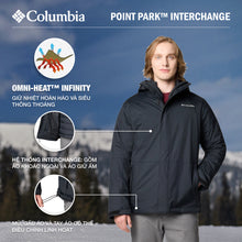 Tải hình ảnh vào trình xem Thư viện, Áo Khoác Nam Columbia Point Park™ Interchange - Đen - Supersports Vietnam