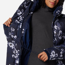 Load image into Gallery viewer, Áo Khoác Nữ Columbia Boundless Days™ Print Long Down - Xanh Navy - Supersports Vietnam