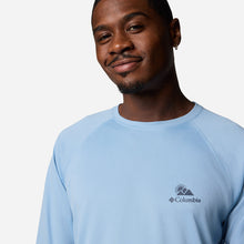 Load image into Gallery viewer, Áo Thun Dài Tay Nam Columbia Alpine Chill™ Pro Graphic Long Sleeve Crew - Xanh Dương - Supersports Vietnam