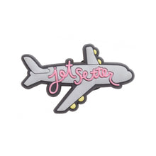 Tải hình ảnh vào trình xem Thư viện, Jibbitz™ Charm Sayings Jetsetter Plane