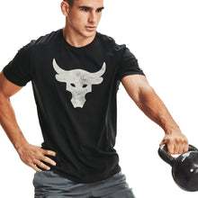 Load image into Gallery viewer, Áo Thun Nam Under Armour Project Rock Brahma Bull Logo