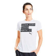 Tải hình ảnh vào trình xem Thư viện, Áo Tay Ngắn Thể Thao Nữ Puma Slogan Crew Tee