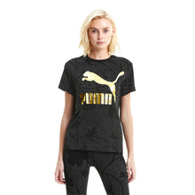 Tải hình ảnh vào trình xem Thư viện, Áo Thun Tay Ngắn Thể Thao Nữ Puma Classics AOP