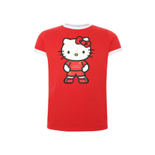 Tải hình ảnh vào trình xem Thư viện, Áo Thun Bé Gái LFC Hello Kitty Ringer