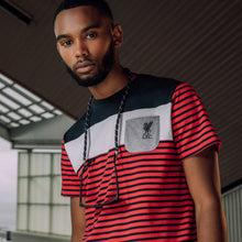 Load image into Gallery viewer, Áo Thun Nam LFC Striped Pckt