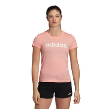 Load image into Gallery viewer, Áo Tay Ngắn Thể Thao Nữ Adidas Essentials Linear