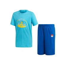 Load image into Gallery viewer, Set Đồ Thể Thao Bé Trai Adidas Pokémon Short Sleeve