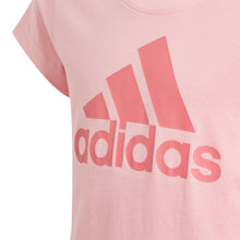 Load image into Gallery viewer, Áo Tay Ngắn Thể Thao Bé Gái Adidas Big Logo T-Shirt