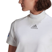 Load image into Gallery viewer, Áo Tay Ngắn Thể Thao Nữ Adidas Space Race T-Shirt