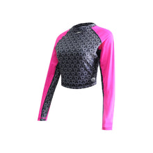 Load image into Gallery viewer, Đồ Bơi Chống Nắng Nữ Speedo Performance Female Cropped Rashgaurd L/S