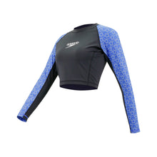 Load image into Gallery viewer, Đồ Bơi Chống Nắng Nữ Speedo Performance Female Cropped Rashgaurd L/S
