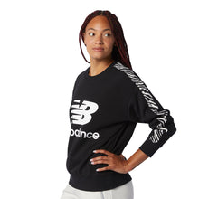 Load image into Gallery viewer, Áo Nỉ Nữ New Balance Athletics Animal Print Crew