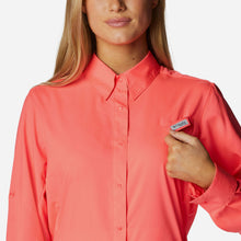 Load image into Gallery viewer, Áo Sơ Mi Dài Tay Chống Nắng Nữ Columbia Womens Tamiami™ II - Cam San Hô - Supersports Vietnam
