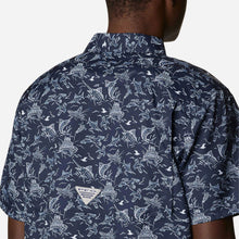 Load image into Gallery viewer, Áo Sơ Mi Ngắn Tay Chống Nắng Nam Columbia Super Slack Tide™ Camp - Xanh Navy - Supersports Vietnam
