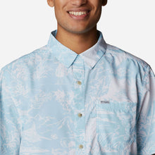 Load image into Gallery viewer, Áo Sơ Mi Ngắn Tay Chống Nắng Nam Columbia Super Slack Tide™ Camp - Xanh Dương - Supersports Vietnam
