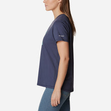 Tải hình ảnh vào trình xem Thư viện, Áo Thun Ngắn Tay Chống Nắng Nữ Columbia Sun Trek™ Graphic - Xanh Navy - Supersports Vietnam
