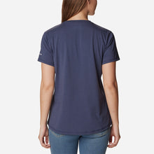 Tải hình ảnh vào trình xem Thư viện, Áo Thun Ngắn Tay Chống Nắng Nữ Columbia Sun Trek™ Graphic - Xanh Navy - Supersports Vietnam
