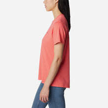 Load image into Gallery viewer, Áo Thun Nữ Columbia Sun Trek™ Graphic - Đỏ - Supersports Vietnam
