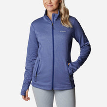 Tải hình ảnh vào trình xem Thư viện, Áo Khoác Nhanh Khô Nữ Columbia W Park View™ Grid Fleece Full Zip - Xanh Dương - Supersports Vietnam
