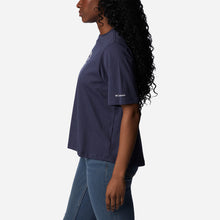 Tải hình ảnh vào trình xem Thư viện, Áo Thun Ngắn Tay Nữ Columbia North Cascades™ Relaxed - Xanh Navy - Supersports Vietnam
