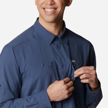 Load image into Gallery viewer, Áo Sơ Mi Tay Dài Nam Columbia Silver Ridge™ Utility Lite - Xanh Dương - Supersports Vietnam
