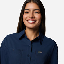 Load image into Gallery viewer, Áo Sơ Mi Dài Tay Nữ Columbia Silver Ridge Utility™ Long Sleeve - Xanh Navy - Supersports Vietnam
