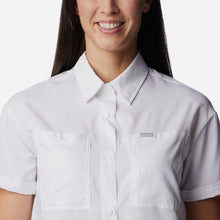 Load image into Gallery viewer, Áo Sơ Mi Tay Ngắn Nữ Columbia Silver Ridge Utility™ Short Sleeve - Trắng - Supersports Vietnam
