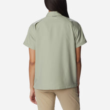 Load image into Gallery viewer, Áo Sơ Mi Tay Ngắn Nữ Columbia Silver Ridge Utility™ Short Sleeve - Xanh Lá - Supersports Vietnam
