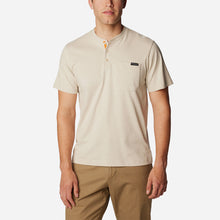 Tải hình ảnh vào trình xem Thư viện, Áo Thun Tay Ngắn Nam Columbia Landroamer™ Short Sleeve Henley - Be - Supersports Vietnam
