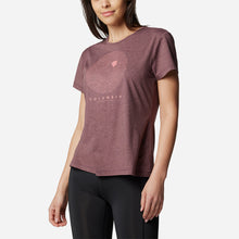 Load image into Gallery viewer, Áo Thun Tay Ngắn Nữ Columbia Sloan Ridge™ Graphic - Tím - Supersports Vietnam
