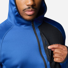 Load image into Gallery viewer, Áo Khoác Nam Columbia Triple Canyon™ Grid Fleece Hooded Fz Ii - Xanh Dương - Supersports Vietnam
