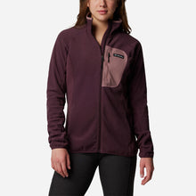 Load image into Gallery viewer, Áo Khoác Nữ Columbia Outdoor Tracks™ Full Zip Ii - Tím - Supersports Vietnam
