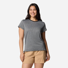 Load image into Gallery viewer, Áo Thun Tay Ngắn Nữ Columbia Bluevista Hill™ Short Sleeve Crew - Xám - Supersports Vietnam
