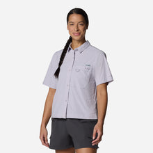 Load image into Gallery viewer, Áo Sơ Mi Tay Ngắn Nữ Columbia Wild Cast™ Short Sleeve - Tím - Supersports Vietnam
