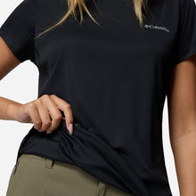 Tải hình ảnh vào trình xem Thư viện, Áo Thun Tay Ngắn Nữ Columbia Zero Rules™ Light Short Sleeve Crew - Đen - Supersports Vietnam
